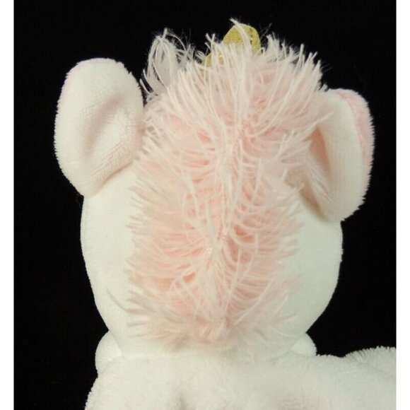 Carters Pink Unicorn Lovey Silky Fabric Baby Security Blanket Plush Toy - Picture 9 of 9